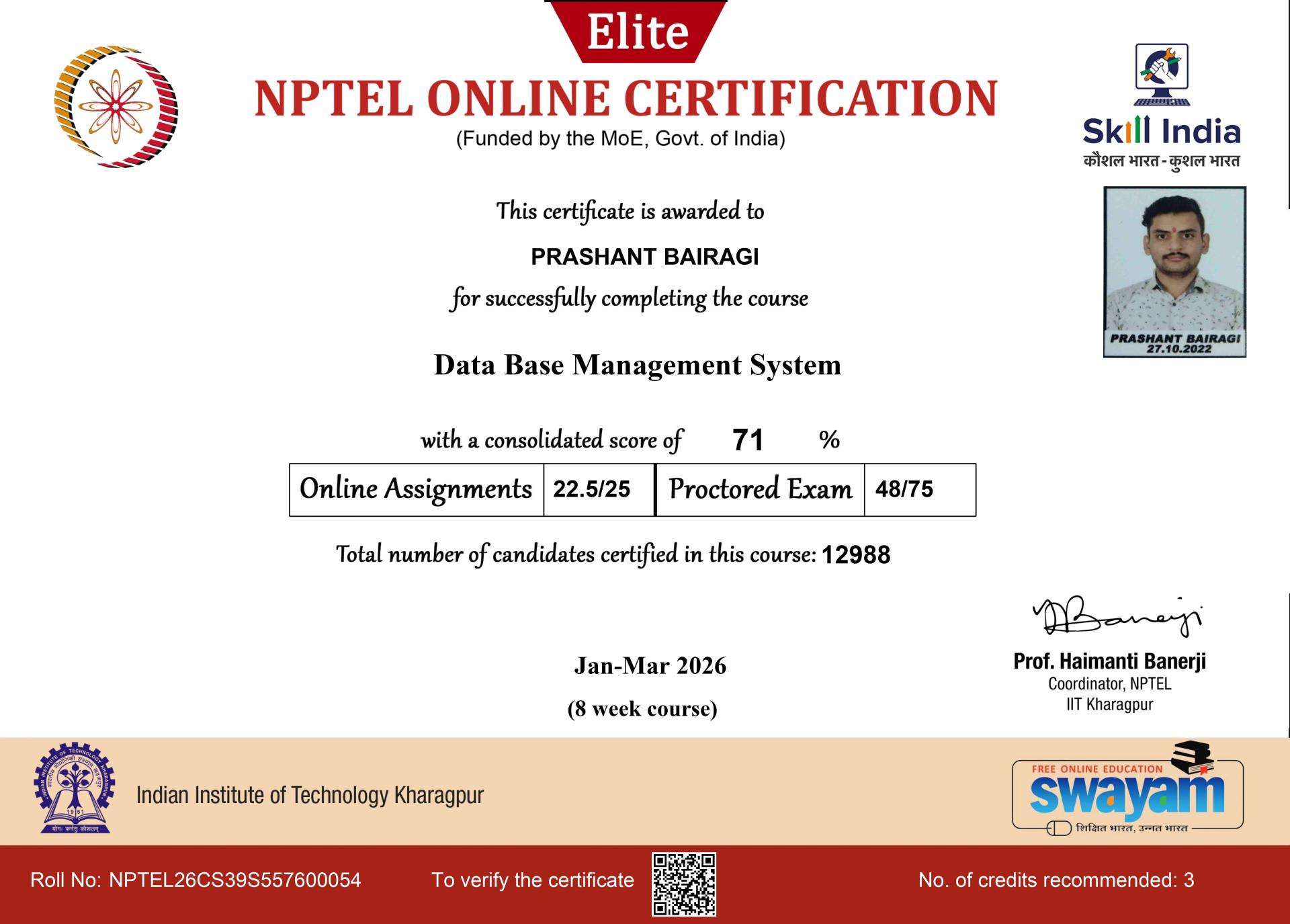 Database Management Systems